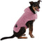 Bone Dry Pet Robe Collection, Embroidered Absorbent Microfiber Bath Robe with Adjustable Closure, for Dogs & Cats, Medium, Rose...