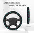 Magic Skull Magical Star Moon Steering Wheel Cover for Women Men Girls Car Accessories Decor Anti-Slip Neoprene Auto Steering Wheel Covers Protect...