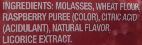 Panda Raspberry Licorice 7oz licorice pieces...