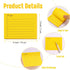 EOOUT 10 Pack Lined Sticky Notes, 500 Sheets to Do List Sticky Notes, 3x4 Inches Self-Stick Notes with Line, Square Sticky Notes for Office, Home,...