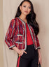 Vogue Misses' Fitted Jacket and Pants Sewing Pattern Kit, Code V1830, Sizes 8-10-12-14-16, Multicolor...