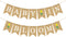 Jute Burlap Baby In Bloom Banner with Flower Spring Theme Boy Girl Baby Shower Garland Decoration...