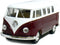 KiNSMART 1962 Volkswagen Classic Bus 1:32 Scale 5" Die Cast Metal Model Toy Car Maroon...