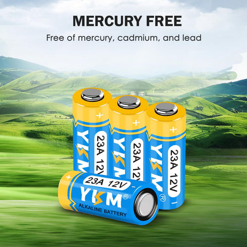 23A 12 Volt Battery A23 MN21/23 L1028f 12V Alkaline Battery for Ceiling Fan Remote Garage Door Opener 5 Pack...