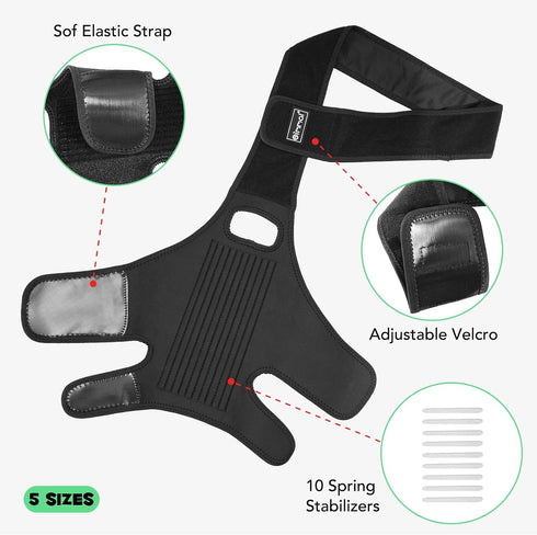 Dog Knee Brace for Support Cruciate Ligament Injury, Joint Pain And Muscle Sore, Dog Leg Brace for ACL Support, Reduces Pain and Inflammation, Adj...