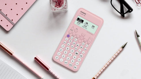Casio FX-83GTCW Pink Scientific Calculator...