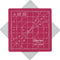 The Quilted Bear Rotating Cutting Mat 7" x 7" - Square Self Healing 360° Rotating Craft Cutting Mat with Innovative Locking Mechanism for Quilting...