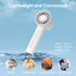 Portable Fan, Mini Handheld Fan with 3 Adjustable Speeds, 2600mAh Handheld Fan with 3-16H Usage Time and Newly Upgraded Motor, Small Lash Fan for ...