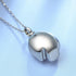 Trendy Stainless Steel Skull Pet Urn Ashes Pendant Necklace Memorial Ash Keepsake Cremation Jewelry...