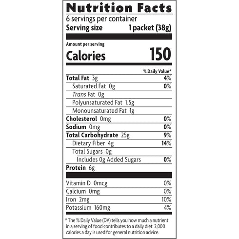 Nature's Path Organic Qi'a Superseeds & Grains Instant Oatmeal, 8 oz (Pack of 1), Gluten Free, Non-GMO...