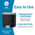 Bobrick Surface-Mounted Soap Dispenser - Manual Wall-Mounted 40 fl oz Capacity Top Fill, ADA Compliant, Vandal-Resistant, Visible Soap Level, All-...