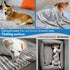 Dog Cooling Blanket 28 * 21inch Lightweight Self Cooling Blanket Bed Cover for Dog Cat Summer Blanket &Ice Silk Cooling Pet Blanket Throw Blanket ...