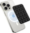 Magnetic Suction Cup Phone Mount, Hands-Free Silicone Phone Grip Holder Compatible with iPhone MagSafe Phone Case, Mirror Shower Phone Stand for i...