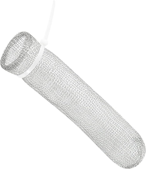 48 Pieces Lint Traps Washing Machine Stainless Steel Lint Snare Traps Laundry Mesh Washer Hose Filter with 48 Pcs Cable Tie...