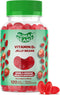 Vitamin D3 Jelly Bean Gummies for Adults, Immunity Support, 2000 IU Vitamin D, Nutritional Vegetarian Supplements, 120 Strawberry Blast Jelly Bean...