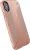 Speck Products Presidio Grip + Glitter iPhone Xs/iPhone X Case, Bella Pink with Gold Glitter/Dahlia Peach...