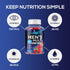 Nature's Multivitamin for Men Gummies - Berry Flavored Mens Multivitamins Daily Supplement with Vitamins A, C, D, E, B6, B12, & Zinc - Gummy Vitam...