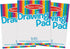 Melissa & Doug Drawing Paper Pad (9 x 12 inches) - 50 Sheets, 3-Pack - FSC Certified...