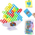 48 Pcs Tetra Tower Game, Building Balance Blocks Board Game, Team Tower Game for Kids & Adults, Family Game for 2+ Players, Board Game for Family ...