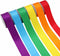Rainbow Satin Ribbon 1 Inch Wide Solid Color Double Sided Polyester Satin Ribbon 6 Colors X 5 Yds Each Total 40 Yds Per Package Ribbon Set for Cra...