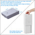 Large Under Desk Drawer Self-Adhesive Hidden Desktop Organizer, Attachable Desk Drawer Slide Out, Table Storage Tray for Pencil Pen Stationery Hom...
