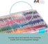 ArtBin Floss Finder Box: Clear Sewing Organizer with 6 Compartments, 12 Dividers, Durable - Perfect for Embroidery Floss and Small Sewing Supplies...