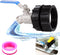 275-330 Gallon IBC Tote Water Tank Adapter(2" Fine Thread)?IBC Tote Adapter +304 Stainless Steel Garden Hose Valve (Lead-Free), IBC Tote Fittings,...