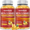 2 Pack Vegan 80MG Iron Supplement Gummies for Women & Men - Vitamin A, C, B for Adults & Kids - Blood Builder & Energy Support for Iron Deficiency...