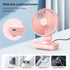 EasyAcc Small Desk Fan 4000 Battery Fan, 5-23 Working Time, Upgraded Strong Wind, Ultra Quiet, Rechargeable 90°Tilt Air Circulate Portable Fan 4 S...