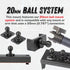 Bulletpoint Metal 4-Hole AMPS Base Mount with 20mm (0.787 inches) Mounting Ball...