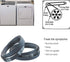 12112425 Belt Kit Replacement Compatible with Maytag, AP4011179, PS2005284, Washer Belt Pump And Drive (211125 & 211124)