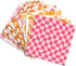 VIVIQUEN 24 Sheets Little Orange Daisy Double-Sided Scrapbook Paper 30x30cm Flower Craft Paper Folded Flat for DIY Decorative Background Card Maki...