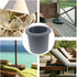 lasenersm 1 Piece Patio Umbrella Hole Ring Table Umbrella Hole Ring Umbrella Cone Wedge Plug Umbrella Stabilizer Sleeve Umbrella Hole Plug for 2 I...