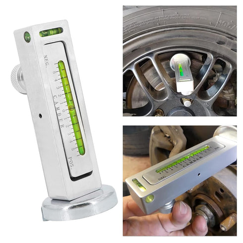 KIPA Adjustable Gauge Tool Camber Castor Strut Wheel Alignment Tool for Truck Car RV Tire Repair, New Top Strong Absorb, Ingenious Design, Practic...