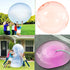 47'' Giant Bubble Ball for Kids Adults Inflatable Fun Toy Ball Water Injection Bubble Ball Balloons Beach Garden Ball Soft Rubber Ball for Outdoor...