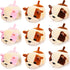 Sumind 9 Pcs Mini Plush Dog Stuffed Animals Bulk Dog Plush Party Favors Small Soft Plush Dog Toy for Goodie Bag Fillers Kids Baby Show Birthday Va...