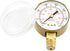 Forney 87728 Acetylene Gauge, High Pressure, 2-Inch-by-1/4-Inch NPT, 0-400 PSI...