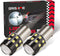 Supper Bright 1156 7506 BA15S P21W 1073 1141 1003 LED Bulbs 6000K Xenon White 24-SMD LED Chipsets with Projector for Backup Reverse Lights, Brake ...