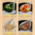 Large Stainless Steel Strainer with Comfort Handle and Hanging Holes,Food Grade Filter Spoon Solid Stainless Steel Strainer Skimmer Ladle for Kitc...