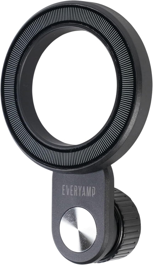 Magnetic Phone Mount for 17mm Ball Mounts - Adjustable Height and Angle - Works with Magsafe and Qi2-Compatible Devices and Cases - PopSocket Comp...