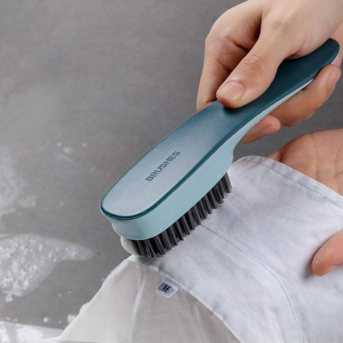 Cleaning Brush Household Small Laundry Brush for Soft Bristle Scrub Clothes Shoe Underwear Fabric Hand Cleaning Brush Pack of 2 Blue...