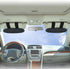 Anti-Glare Car Visor Sunshade Extender for Drivers and Front Seat Passengers (Silver) - 2 Pieces...