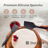 Starpack 'Scrape & Stir' Silicone Spatula Set (2 Pcs) - Heat Resistant Spatulas Set 600°F - Food Grade Kitchen, Nonstick Baking and Cooking Spatul...