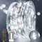 132ft 400 LED Fairy Lights Plug in Silver Wire Outdoor String Lights Waterproof Firefly Starry Lights with Remote Timer Twinkle Lights for Wedding...