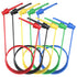 Goupchn Silicone Test Leads 5PCS Test Hook to Test Hook Test Cables Wires Dual IC Test Hooks Clips for Electronic Testing...