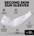 Tough Outdoors Sun Protection Sleeves - UV Arm Sleeves for Men and Women - Golf Cooling Arm Sleeves - Baseball Sun Sleeves...