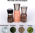 Salt and Pepper Grinder Shakers Set Spice Mill Refillable Grinders (2.5 inches x 5.1 inches)...