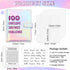 100 Envelope Challenge Binder Kit A5 Money Saving Budget Binder Fun Money Saver Book Organizer with Cash Envelopes Budget Planner to Save 5, 050, ...