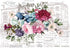 Redesign DÉCOR TRANSFERS® – Imperial Garden Size 44"x30", Cut INTO 6 Sheets 655350635534 Rub on Transfer for Wall or Furniture Decoration...