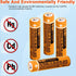 4PCS NI-MH AAA Rechargeable Battery, 1.2V 550mAh Battery for Panasonic Cordless Phone, HHR-55AAABU Replacement Battery...